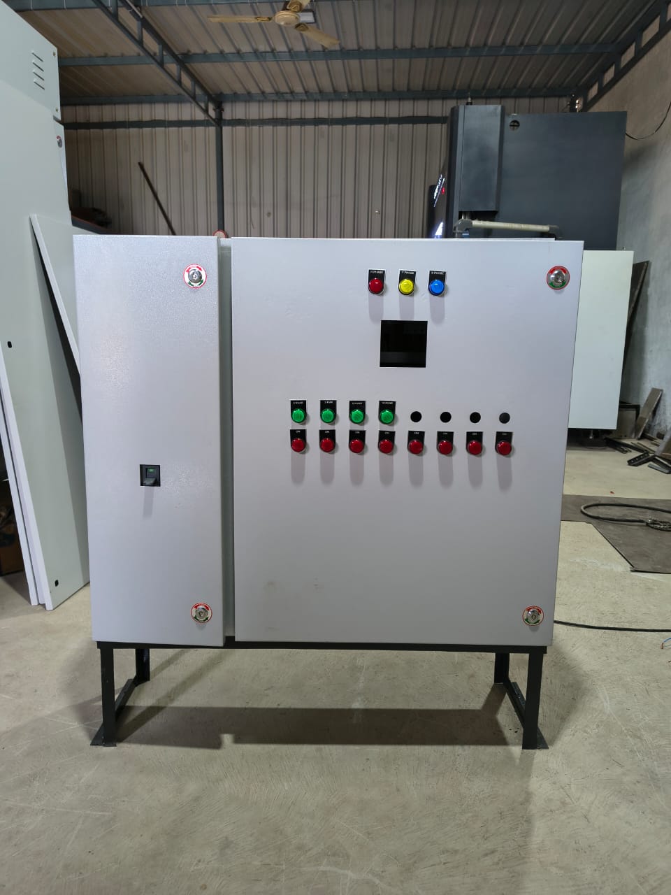 Local Motor Starter and Pump Control Panel